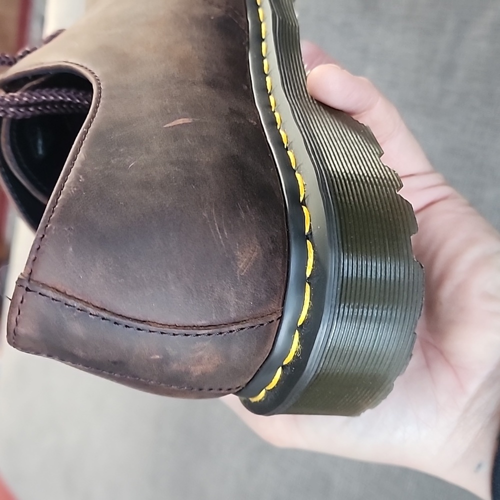 Dr Martens 1461 Crazy Horse Oxfords - Picture 5 of 7